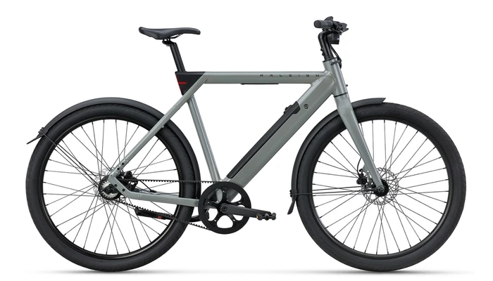 Raleigh one 2026 heren grijs raleigh elektrische stadsfiets