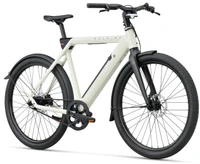 Raleigh one 2026 heren wit raleigh elektrische stadsfiets zijkant