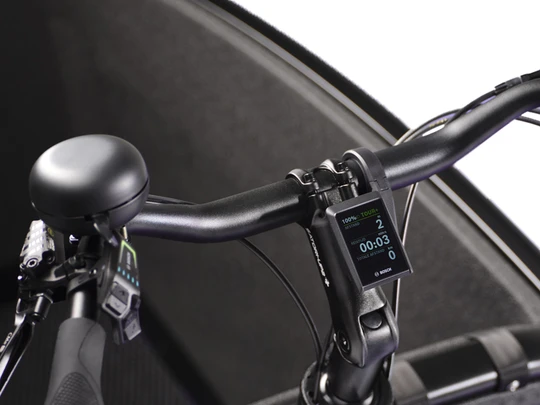 Urban arrow family next pro 2026 zwart display