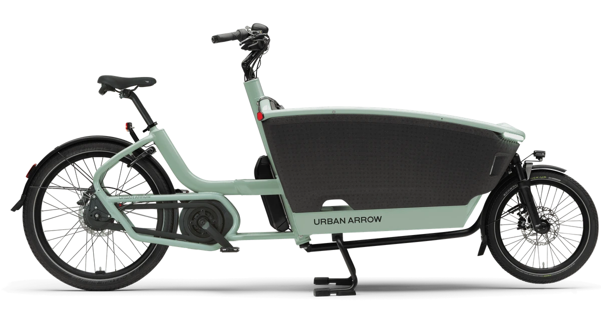 Urban arrow family next essential 2026 chain groenmat urban arrow elektrische bakfietsen check