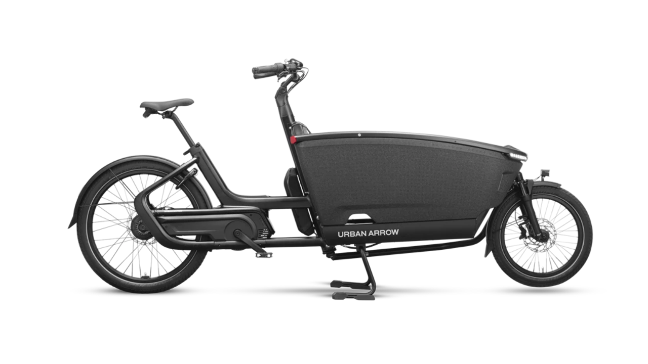 Urban arrow family next2 black urban arrow bakfietsen
