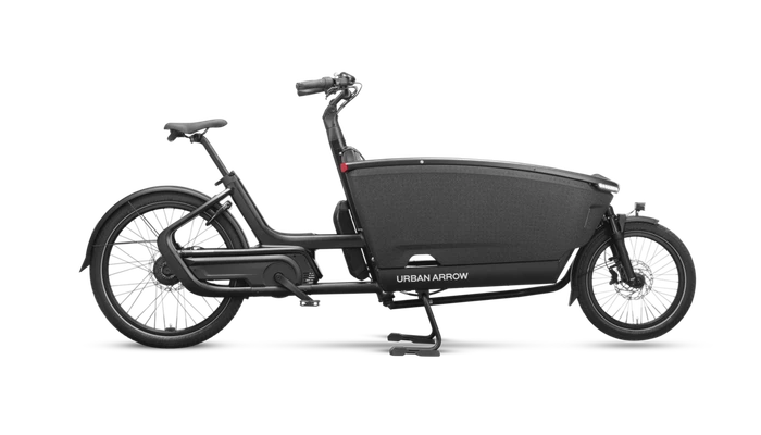 Urban arrow family next2 black urban arrow bakfietsen