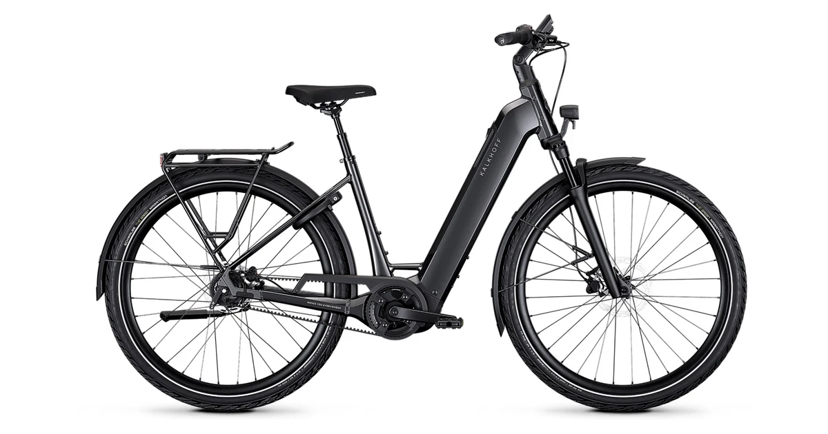 Kalkhoff image 3 excite 2026 dames zwartmat kalkhoff elektrische fietsen