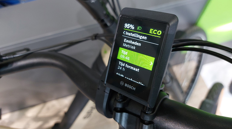 Tijd instellen van je e-bike display - Zo doe je dat
