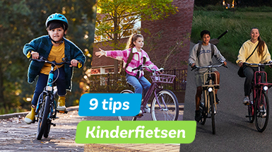 Tijd voor een nieuwe kinderfiets? Tips voor iedere fase