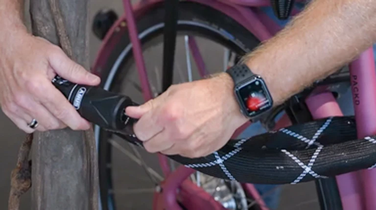 Fietssloten overzichtsfoto