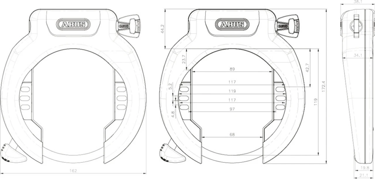 Abus PRO AMPARO 4750XL R