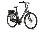 Batavus altura cp plus 2026 dames zwart mat batavus elektrische fietsen voorkant