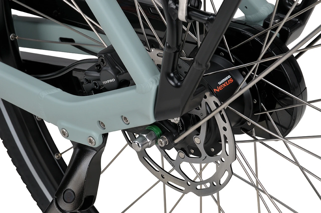 Batavus altura cp dames turqouise batavus elektrische fietsen dynamo