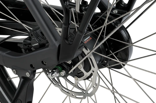 Batavus altura cp dames zwart mat batavus elektrische fietsen dysnamo