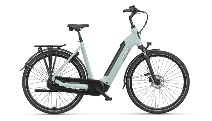Batavus altura pt pro 500 wh dames groen turquoise mat batavus elektrische fietsen