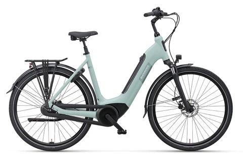 Batavus altura pt 500 wh dames blauw turqoise mat batavus elektrische fietsen