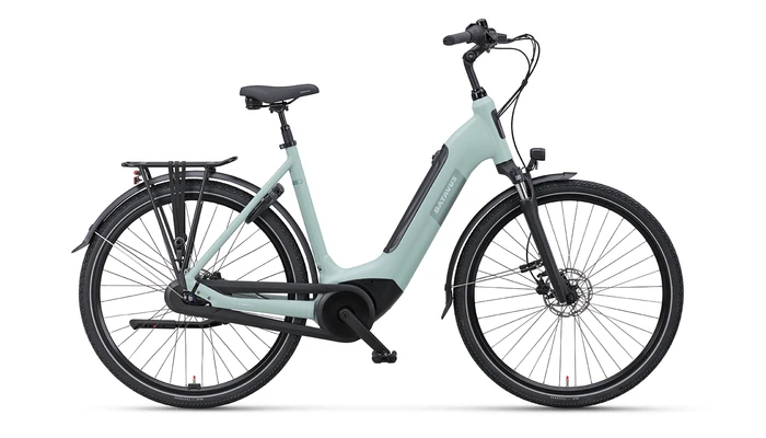 Batavus altura pt 500 wh dames blauw turqoise mat batavus elektrische fietsen