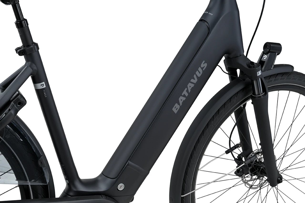 Batavus finez pt exclusive plus 2026 dames zwart mat batavus elektrische fietsen frame