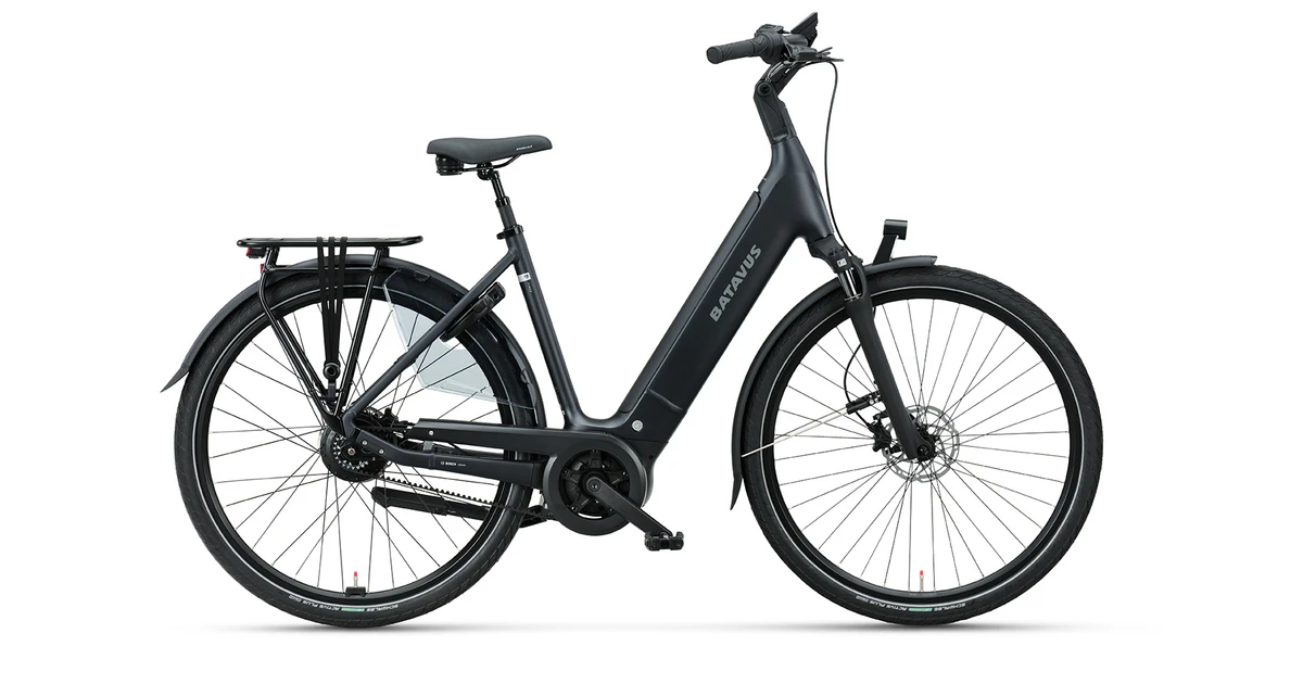 Batavus finez pt exclusive plus 2026 dames zwart mat batavus elektrische fietsen
