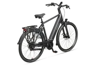 Batavus finez pt exclusive plus 2026 heren zwart mat batavus elektrische fietsen achterkant