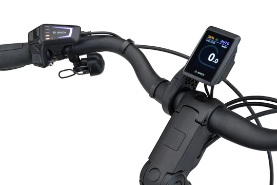 Batavus finez pt exclusive plus 2026 heren zwart mat batavus elektrische fietsen display