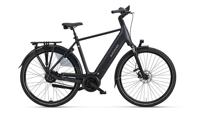 Batavus finez pt exclusive plus 2026 heren zwart mat batavus elektrische fietsen