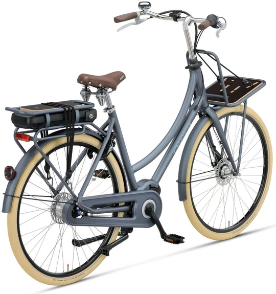 Batavus packde goplus 2021 dames blauwmat batavus elektrische fietsen achterkant