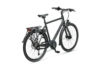 Batavus dinsdag sport 30 2022 heren zwart hybride fietsen achterkant
