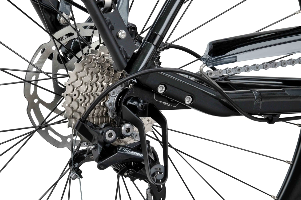 Batavus dinsdag sport 30 2022 heren zwart hybride fietsen derailleur