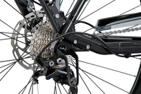 Batavus dinsdag sport 30 2022 heren zwart hybride fietsen derailleur