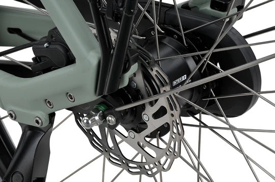 Batavus cgrid energy dames groen mat batavus elektrische fietsen