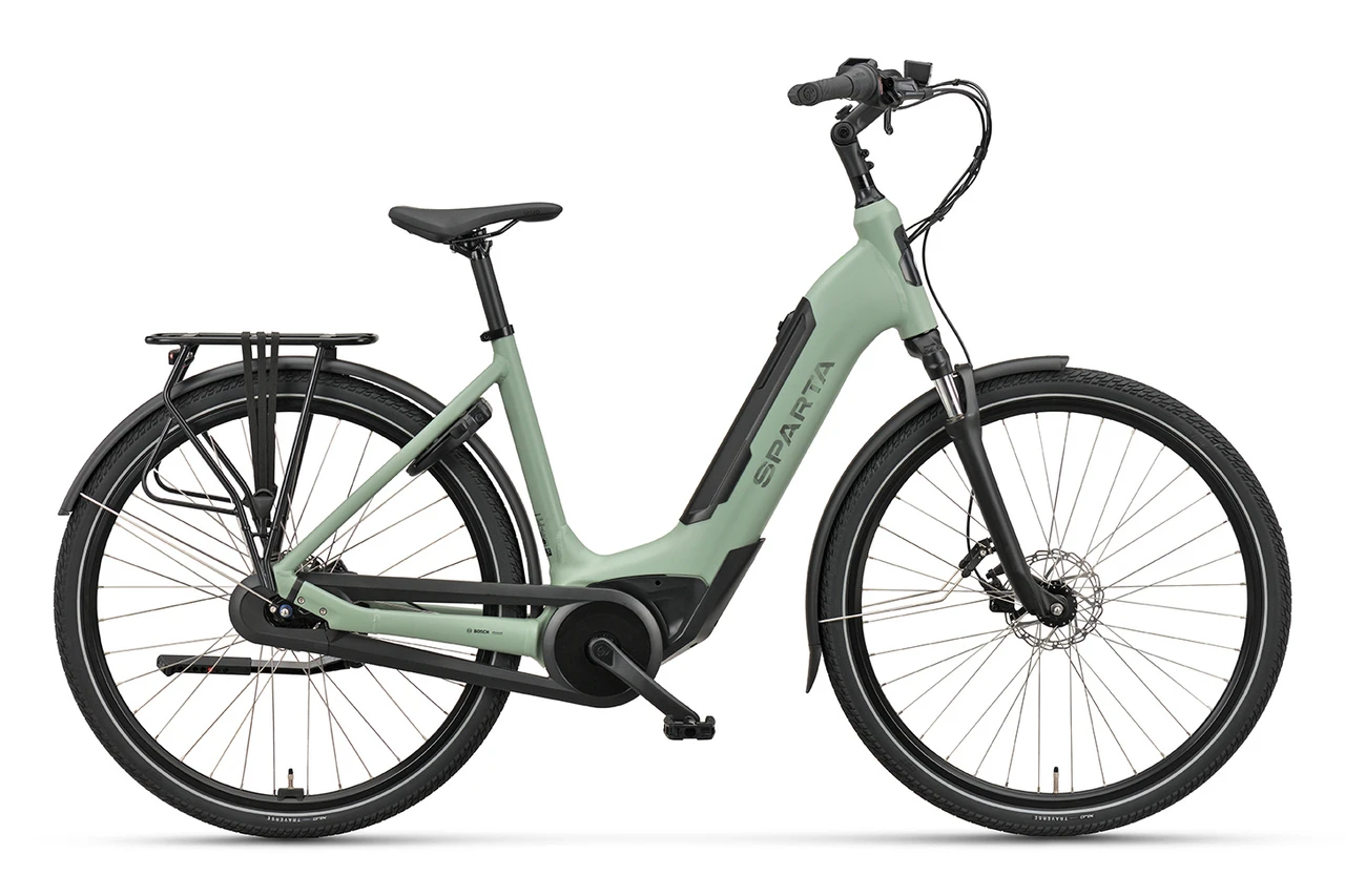 Batavus cgrid energy dames groen mat batavus elektrische fietsen
