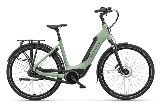 Batavus cgrid energy dames groen mat batavus elektrische fietsen