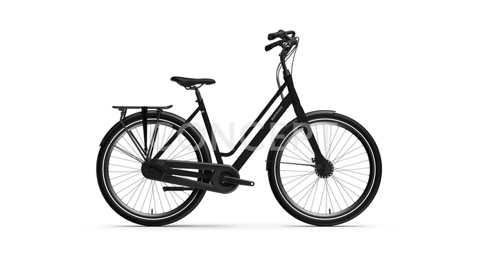 Batavus fonk n7 dames zwart mat zijkant