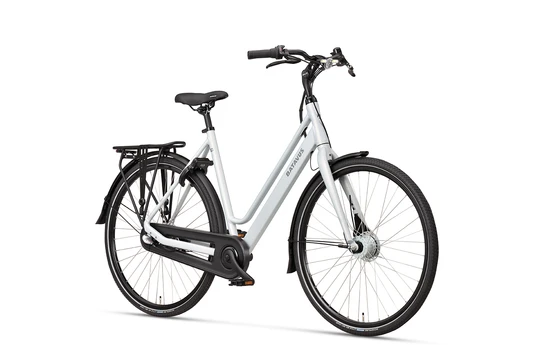 Batavus fonk n7 dames zilver mat zijkant