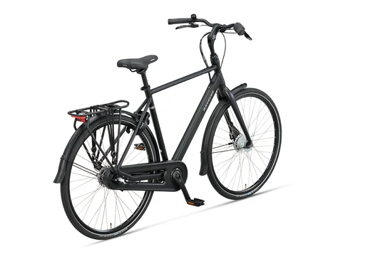 Batavus fonk n7 heren zwart mat zijkant