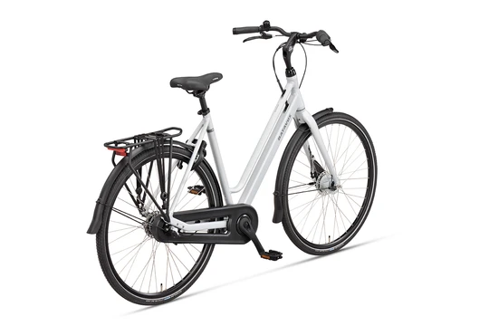 Batavus fonk3 dames zilver mat batavus standsfietsen