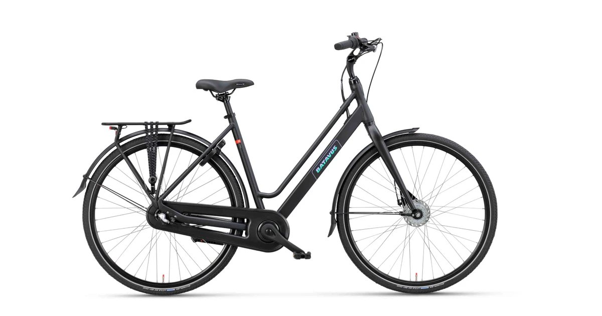 Batavus fonk n7 2025 dames zwartmat batavus stadsfietsen