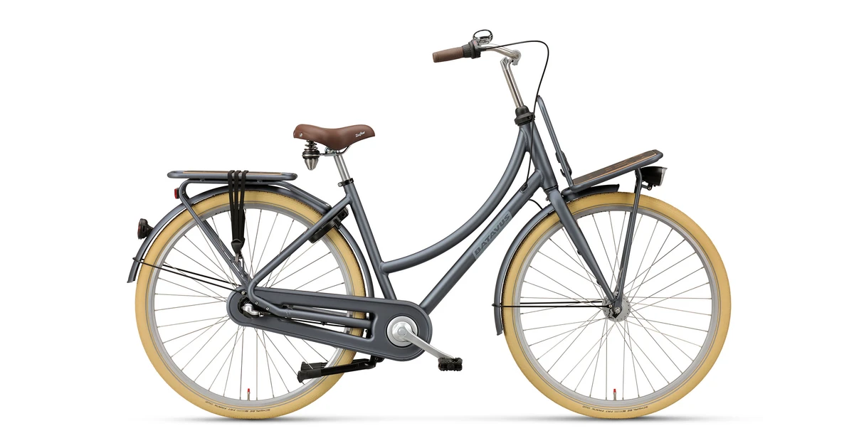 Batavus packd 3 2021 dames blauwmat batavus transportfietsen