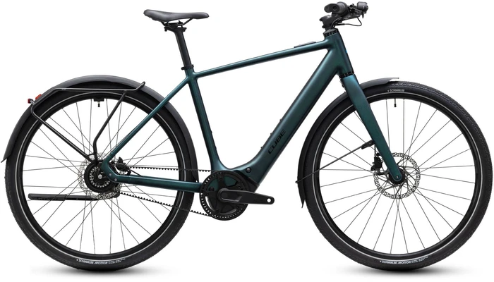 Cube editor hybrid slx 400x fe 2027 heren blauw mat cube elektrischefietsen