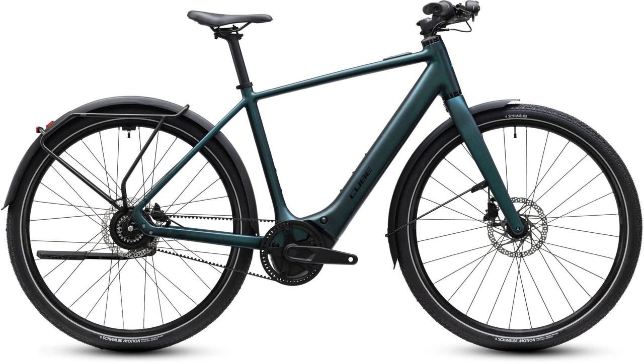 Cube editor hybrid slx 400x fe 2027 heren blauw mat cube elektrischefietsen