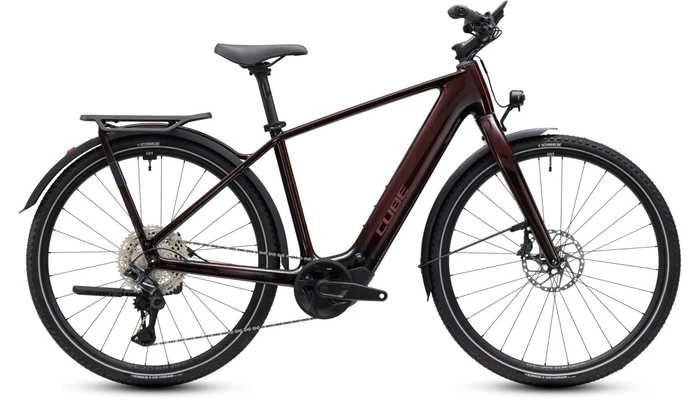 Cube kathmandu hybrid c62 sl x400x 2027 rood heren cube elektrische hybride fietsen