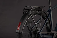 Cube touring hybrid one 600 heren grijs mat cube elektrische hybride fietsen bagagedrager