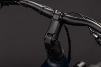 Cube touring hybrid one 600 heren grijs mat cube elektrische hybride fietsen stuur