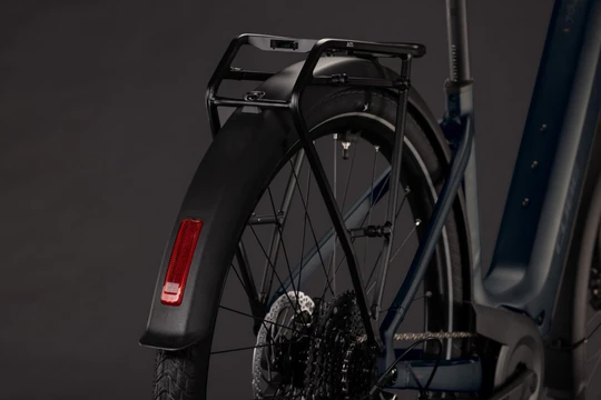 Cube touring hybrid one 600 dames grijs mat cube elektrische hybride fietsen achterkant