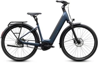 Cube supreme hybrid deluxe one 2027 dames blauw mat cube elektrischefietsen