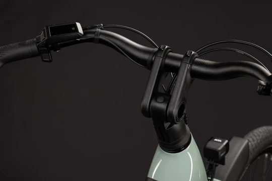 Cube supreme hybrid deluxe one 2027 dames groen cube elektrischefietsen stuur