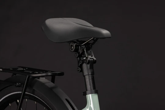 Cube supreme hybrid deluxe one 2027 dames groen cube elektrischefietsen zadel