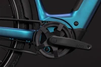 Cube supreme hybrid deluxe pro 2027 dames blauw mat cube elektrischefietsen motor