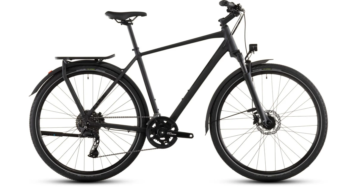 Cube kathmandu pro heren zwart cube hybride fietsen