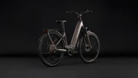 Cube kathmandu hybrid one 800 2027 dames bruinmat cube elektrische fietsen achterkant
