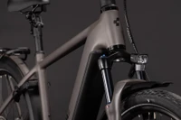 Cube kathmandu hybrid one 800 2027 heren bruinmat cube elektrische fietsen koplamp