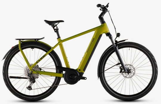 Cube kathmandu hybrid pro 800 2026 heren groen mat cube elektrische hybride fietsen
