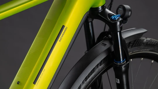 Cube kathmandu hybrid pro 800 2026 heren groen mat cube elektrische hybride fietsen
